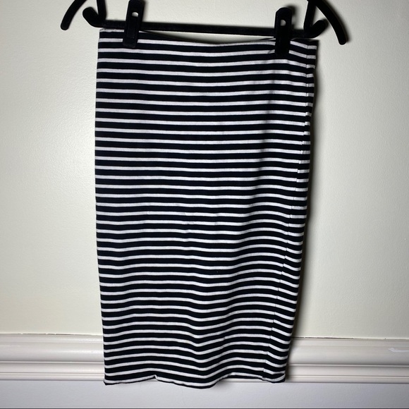 Striped Pencil Skirt - Picture 1 of 2